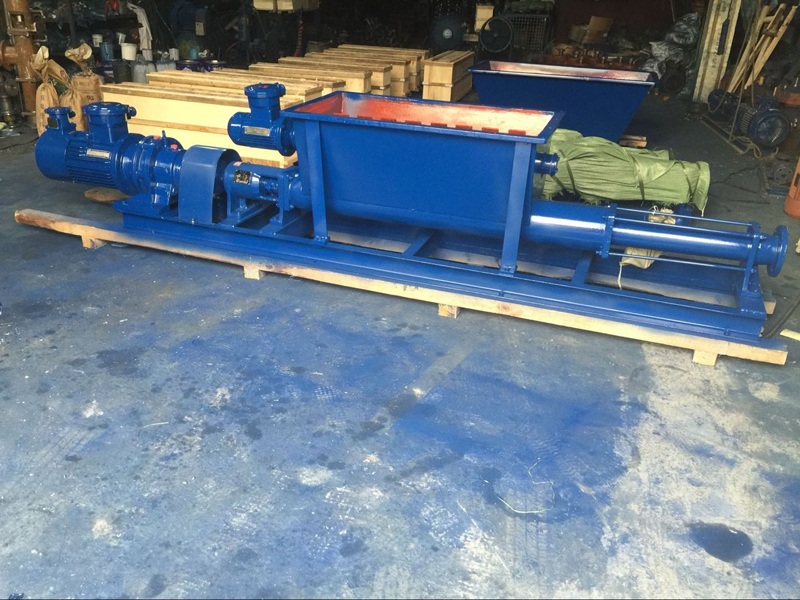 污泥螺桿泵吸不上液體