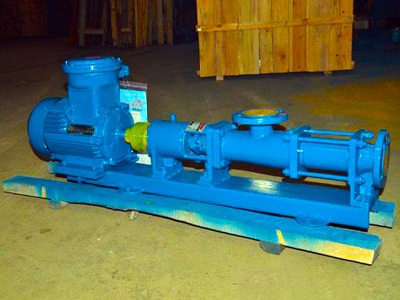 G型單螺桿泵的性能，特點，應用