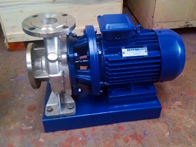 不銹鋼離心泵的應用