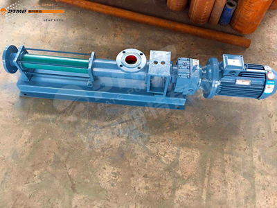 污泥螺桿泵常見問題解決辦法