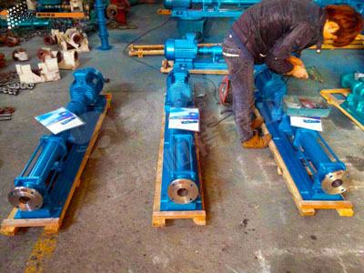 螺桿油泵部件的磨損維修